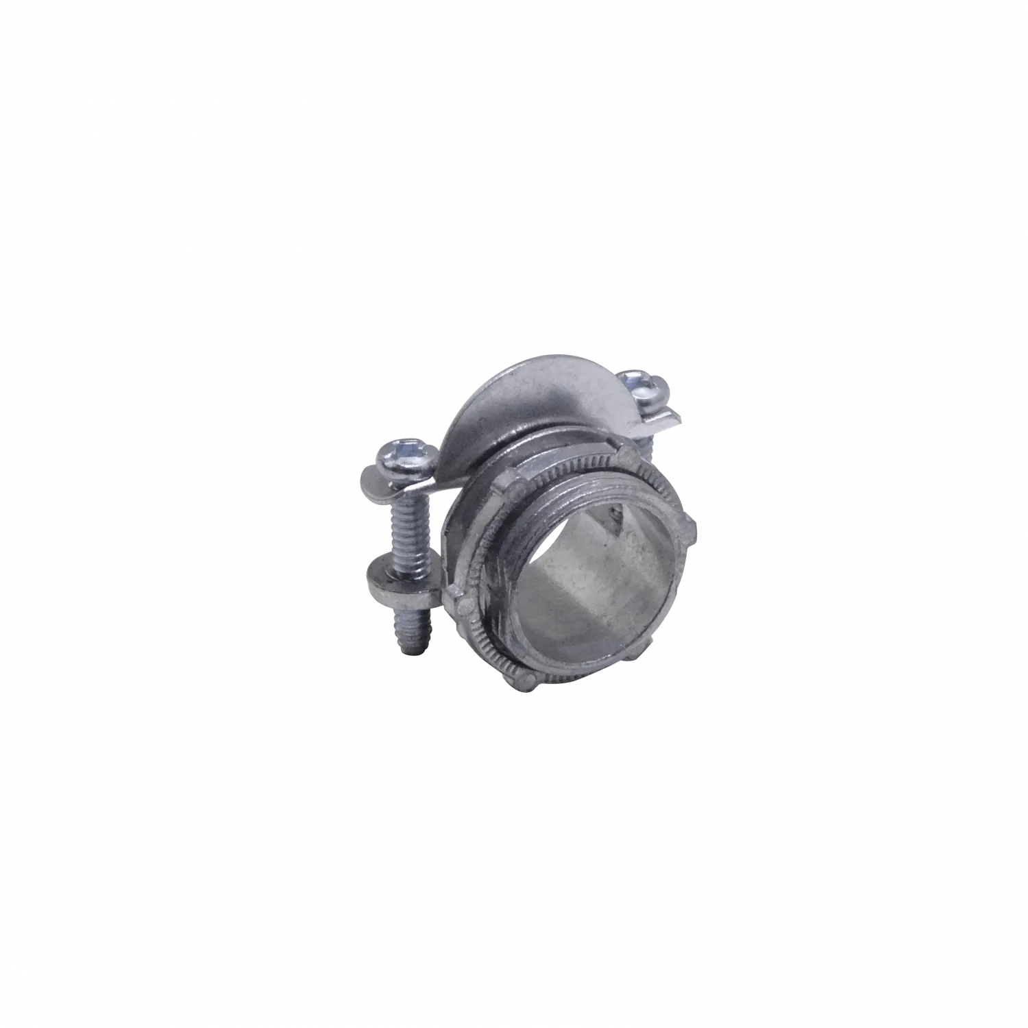 Metalico 3/4-Pulg Union Tipo Clamp Romex para Conduit Flexible c/Hilo 1