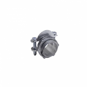 Metalico 3/4-Pulg Union Tipo Clamp Romex para Conduit Flexible c/Hilo