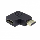 Adaptador HDMI Angulo Horizontal Izquierda 90-Grados - Miniatura 1