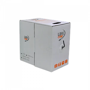 Caja Cable UTP LINKCHIP sim-Cat6 Negro PE Exterior 0.57mm Cobre 305mt