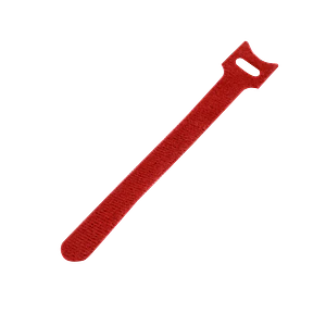 Roja 15x1,2cm Amarra Velcro 150x12mm Unidad