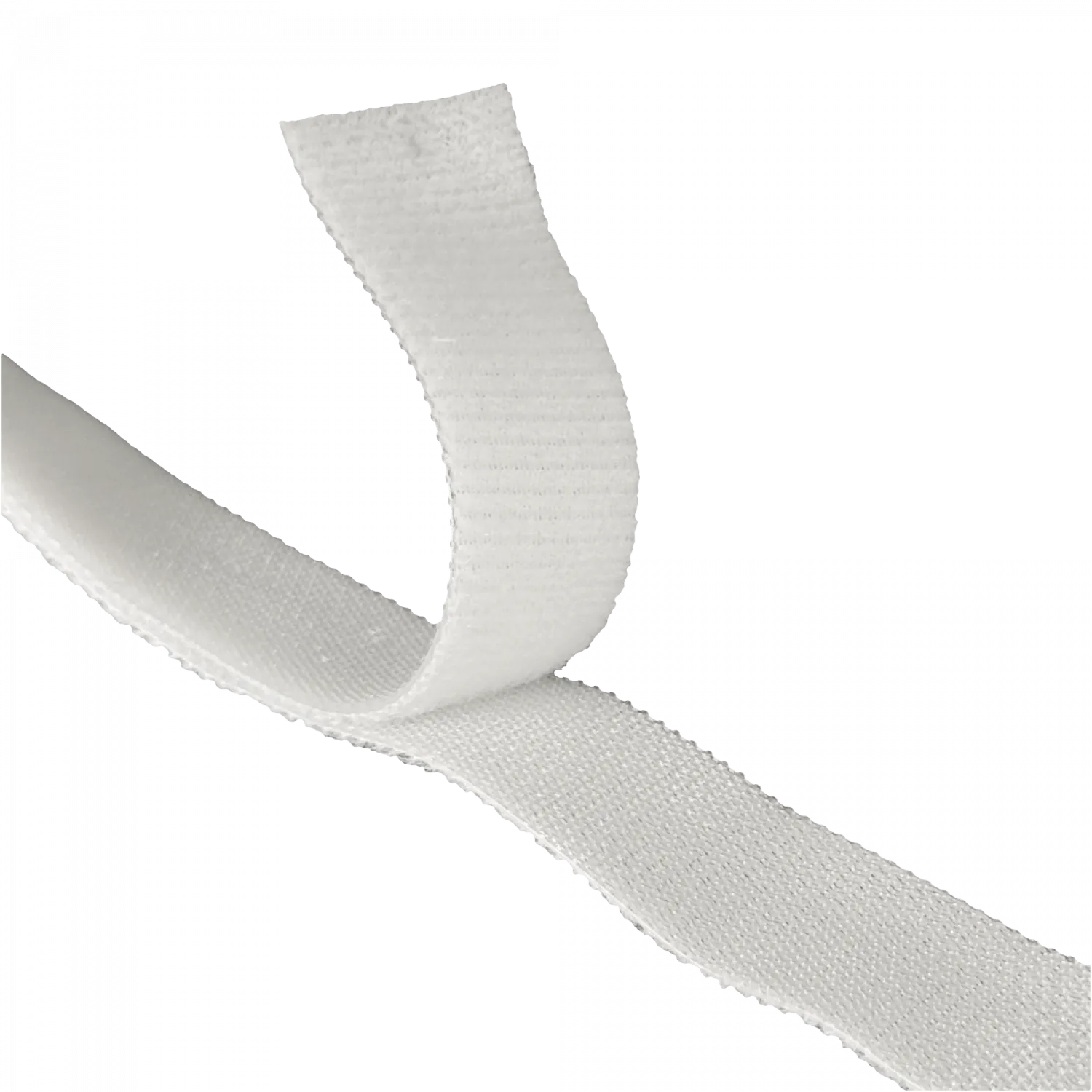 Blanca Amarra Velcro Clasica Doble Faz 25mt 20mm 1