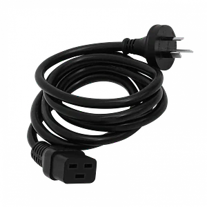 I-Macho C19-Hembra Cable Poder Negro 1,8mt Type-I=Argentina/Australia