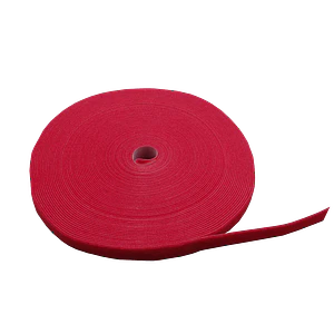 Roja Amarra Velcro Clasica Doble Faz 25mt 20mm