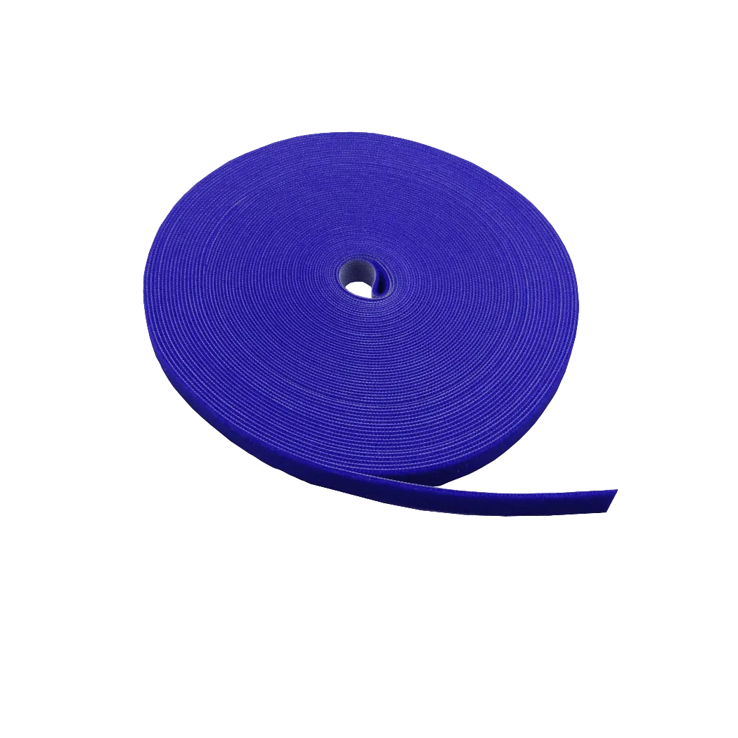 Azul Amarra Velcro Clasica Doble Faz 25mt 20mm 1