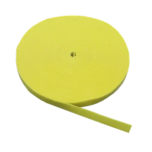 Amarra Velcro Doble Faz Amarilla 25 m × 20 mm, CV-LK25M