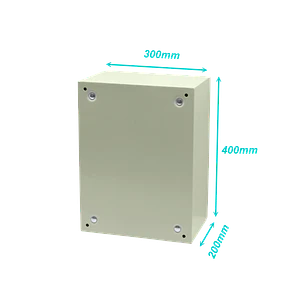 Caja metalica Tibox ST3-420 400x300x200mm 1 chapa IP66 beige