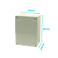 Caja metalica Tibox ST3-420 400x300x200mm 1 chapa IP66 beige - Miniatura 1