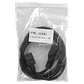 Negro C14-Macho C19-Hembra Cable de Poder 10A 3x1.5mm2 1,5-1,8mt  - Miniatura 1