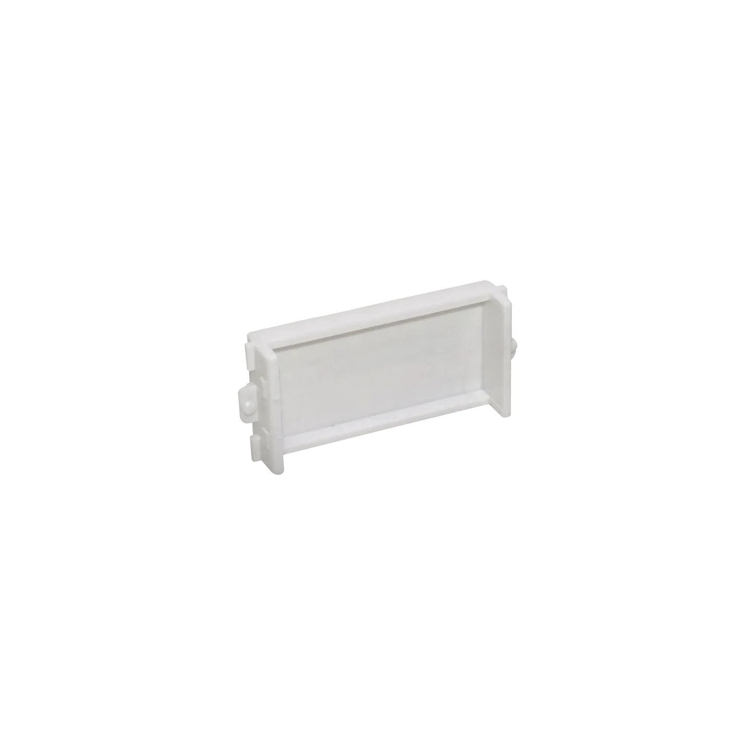 Tapa Ciega Blanca p/FQ1 FQ2 FQ3 Placa Mural 120x70mm Multimedia LY-143 1