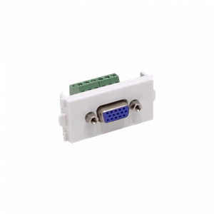 Modulo VGA DB15-Hembra-Regleta-10p DE-15/HH HD15-3-Filas p/FQ1-FQ2-FQ3