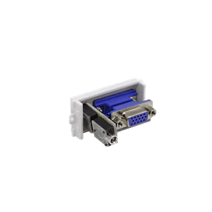 Modulo VGA-HH 3,5mm-HH Audio DB15-Hembra-Hembra DE-15/HH p/FQ1-FQ2-FQ3