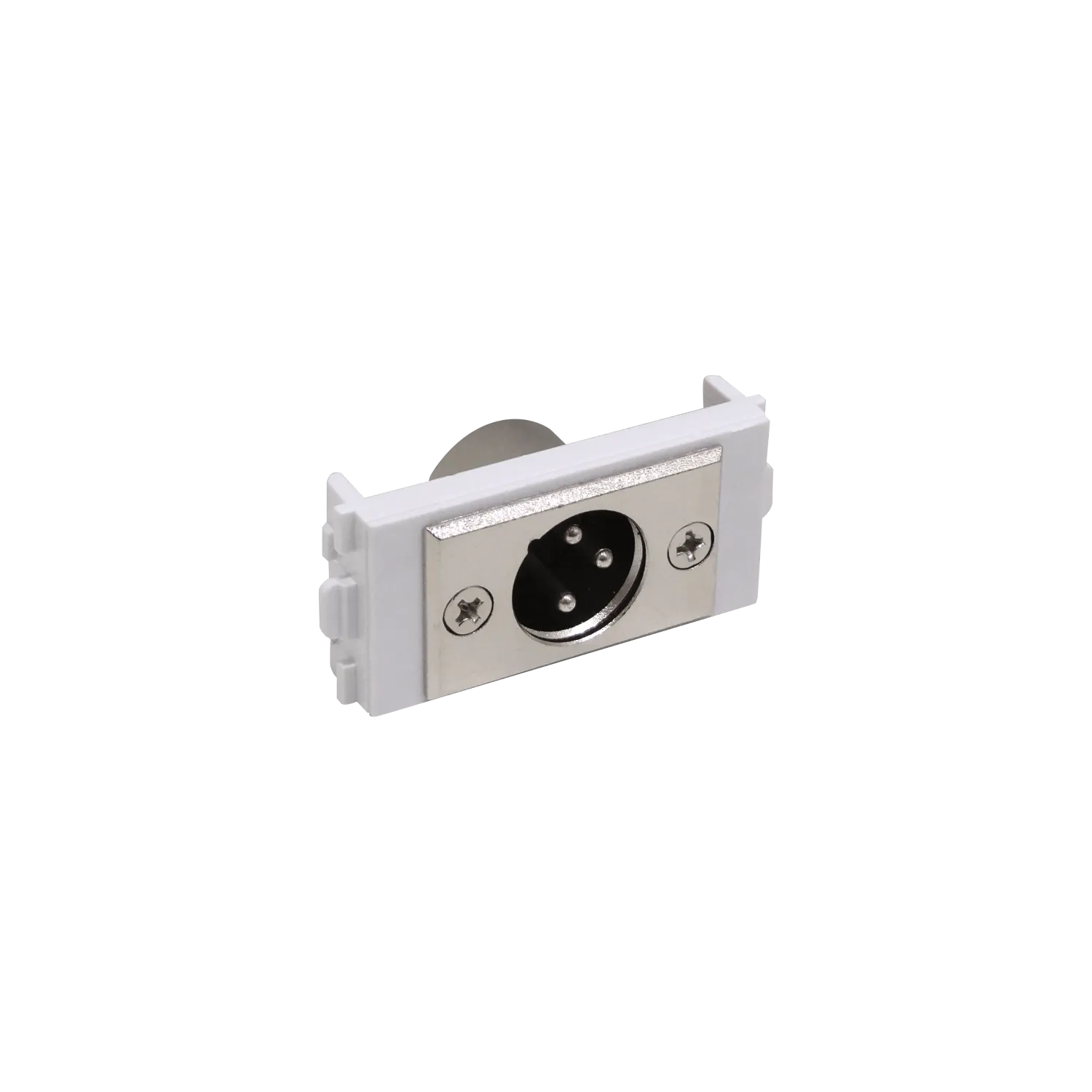 Modulo 1-XLR3-Macho Soldable para Placa Multimedia FQ1-FQ2-FQ3 DMX 1