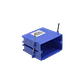 CARLON Azul HiloPlastico 88mm-Alt 96x58mm Caja Chuqui Faceplate70x114 - Miniatura 1