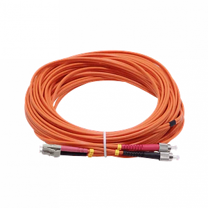15mt LC-FC OM1 MultiModo MM Duplex Jumper Fibra 62.5/125um LSZH