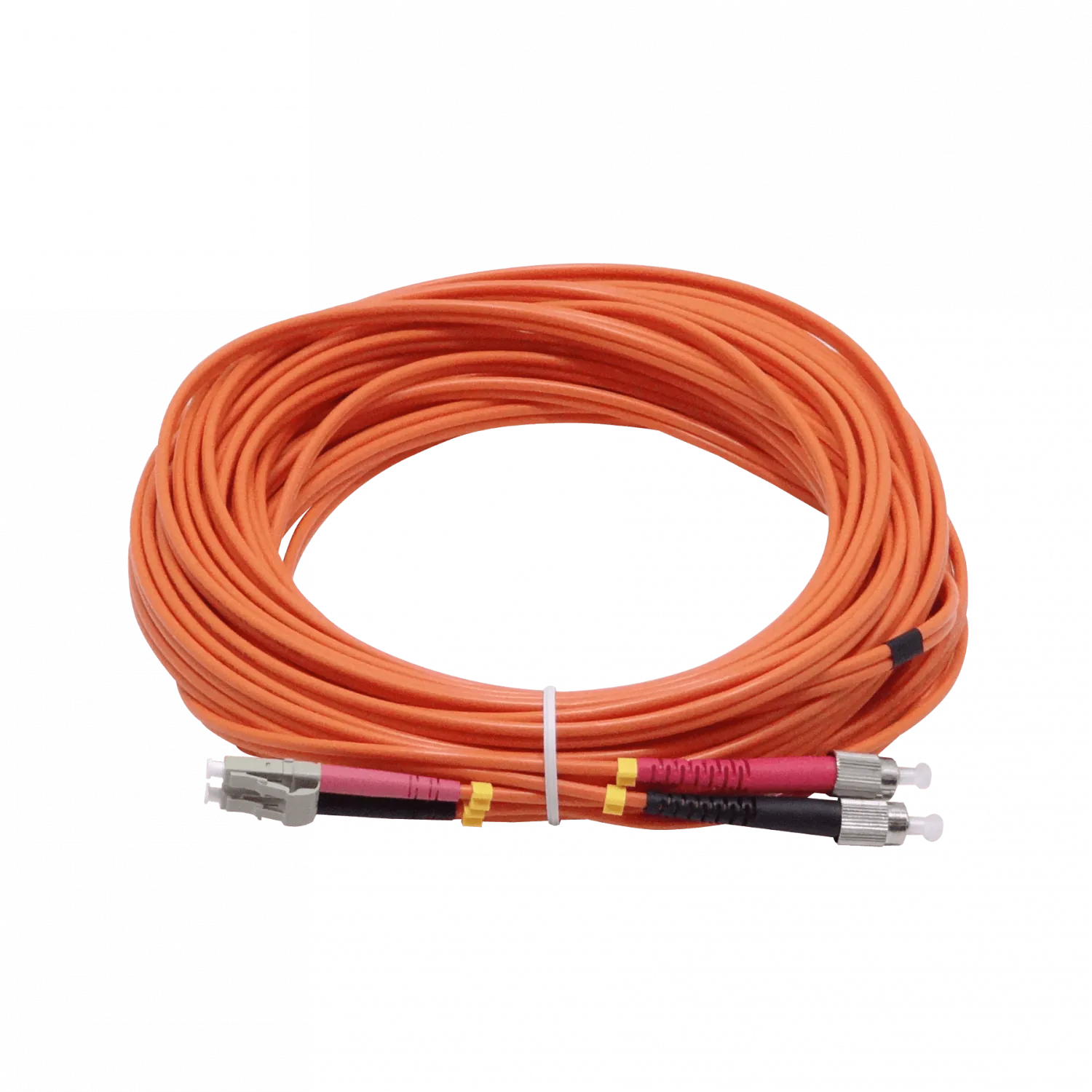 15mt LC-FC OM1 MultiModo MM Duplex Jumper Fibra 62.5/125um LSZH 1