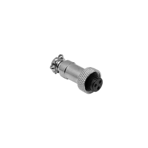 Conector GX12 Hembra Volante de 3 Pines Soldable GX12HV-3