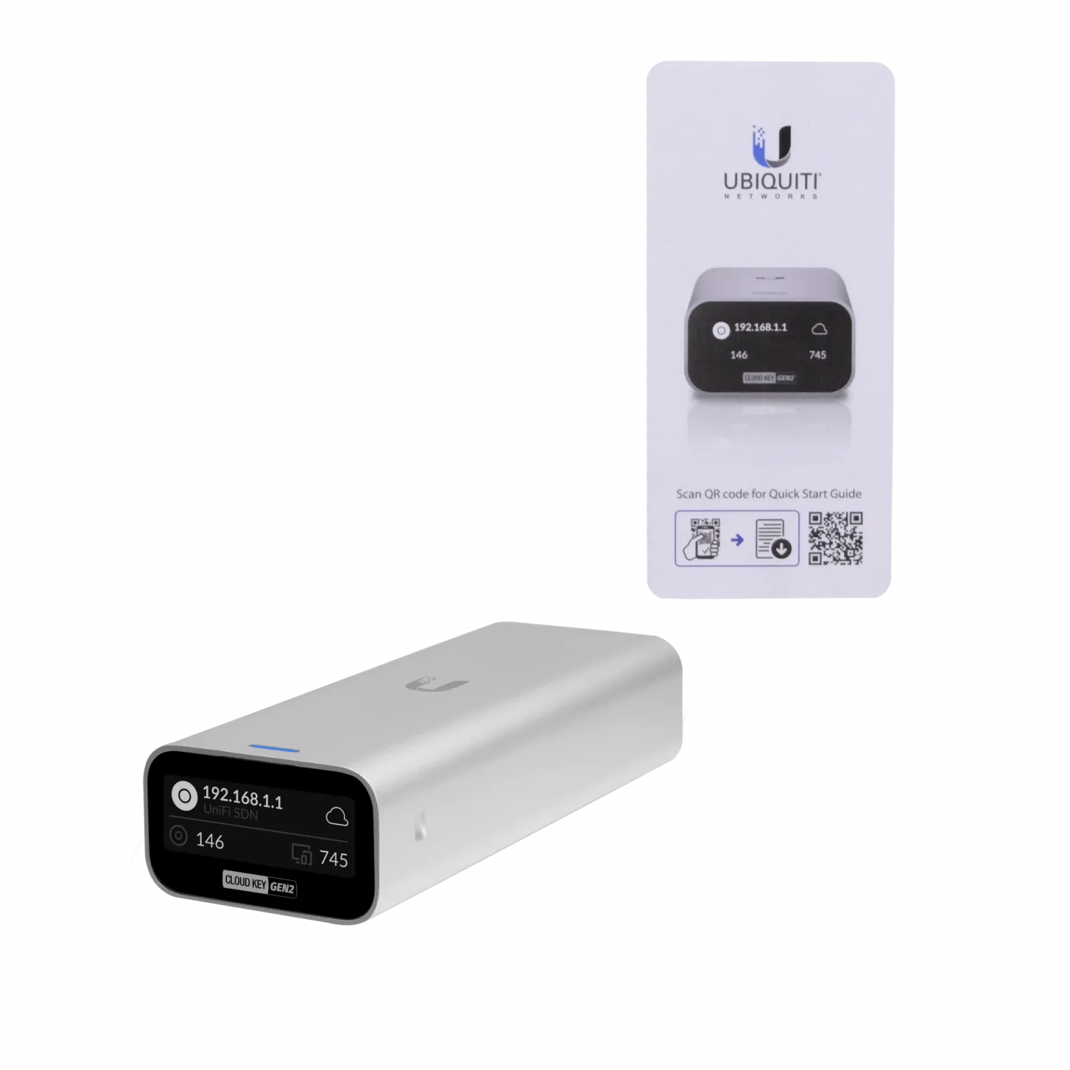 UBIQUITI c/Bateria UniFi Console 1-1000 req-PoE48V-af 1-mSD USB-C 1
