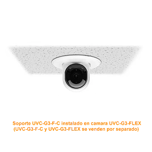 Soporte Falso Techo Ubiquiti UVC-G3-F-C - Para UVC-G3-FLEX, Montaje en Techo