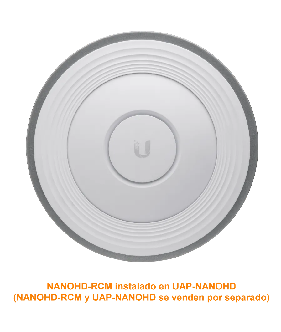 Soporte de Montaje en Techo Ubiquiti NanoHD-RCM, Compatible con UniFi NanoHD y U6 Lite 1