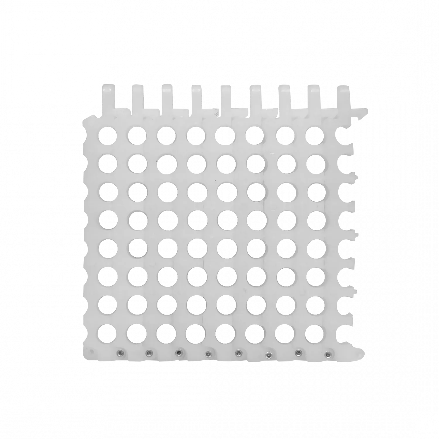 COMB-64. Peine para 8x8 64 Cables UTP/FTP de max-8,5mm Ordenador Manojo Blanco 1
