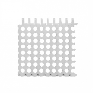COMB-64. Peine para 8x8 64 Cables UTP/FTP de max-8,5mm Ordenador Manojo Blanco