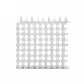 COMB-64. Peine para 8x8 64 Cables UTP/FTP de max-8,5mm Ordenador Manojo Blanco - Miniatura 1