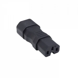 Hembra-C15 Macho-C14 Recto Adaptador Electrico 10A 250V WA-0162