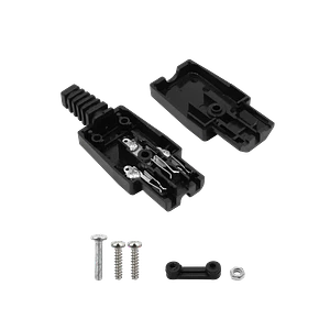 Enchufe Hembra C15 Volante Computacion 10A Negro
