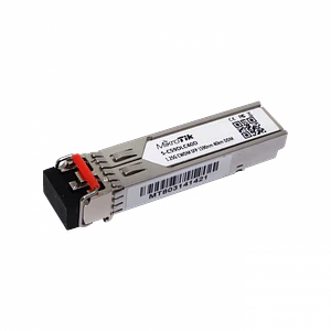 Módulo SFP MikroTik 1590nm 1.25G SM 40km 2-LC DDM CWDM-MUX8A