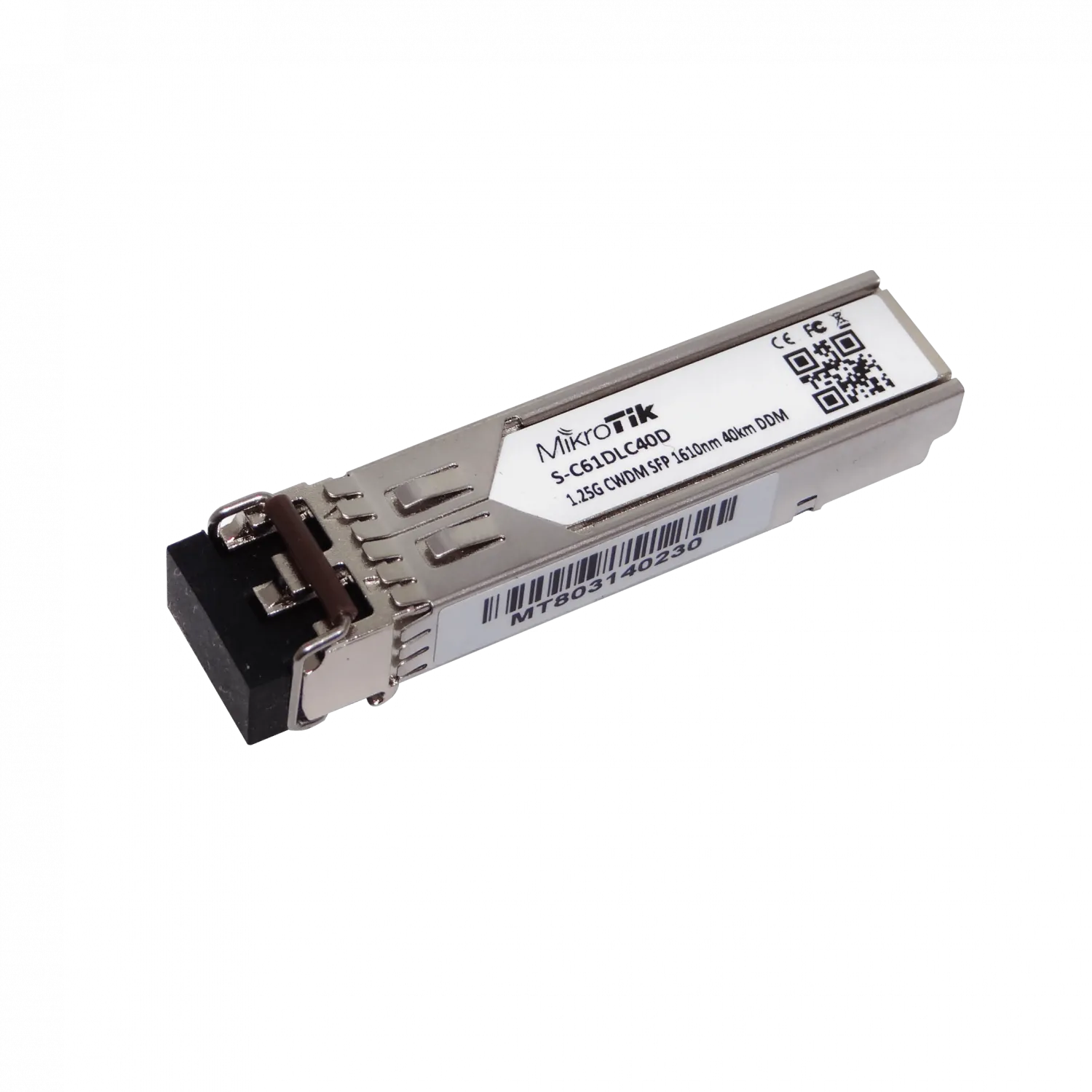 Módulo SFP MikroTik 1610nm 1.25G SM 40km 2-LC DDM CWDM-MUX8A 1