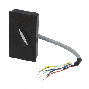 Lector Esclavo ZKTeco KR101E - Tarjetas RFID 125kHz, Wiegand 26bits, Uso Exterior, IP65