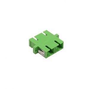 SC-SC Verde/APC SM DX-Duplex Copla Fibra Adaptador p/Cabecera-CL/Caja