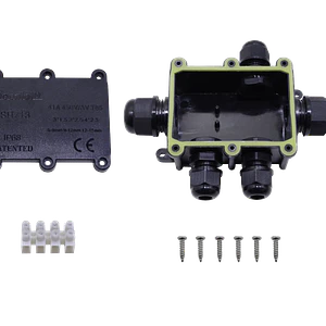DEENLAI 1a4 3xPG9 2xPG18.5 IP68 Exterior Regleta x4 FSH713