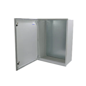 Tablero poliester Tibox TIP-86 800x600x300mm estanco gris IP65 con placa