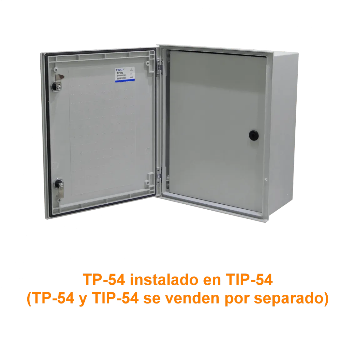 Contrapuerta Tibox TP-54 463x345mm metalica para gabinete 500x400 1