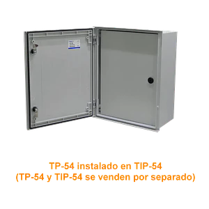 Contrapuerta Tibox TP-54 463x345mm metalica para gabinete 500x400