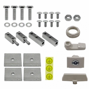Contratapa Tibox STI-54 500x400mm para tablero ST4-520 tapa interior abatible