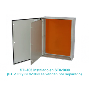 Contratapa Tibox STI-108 1000x800mm para tablero ST8-1030 tapa interior abatible
