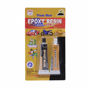 MORSE Pegamento Epoxy 1/1 5-minutos 2-Tubos KWIK-SET Epoxico