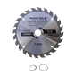 Disco Corte Sierra Madera Carburo DMD724 185mm 24T 22,2mm 7-1/4  - Miniatura 1