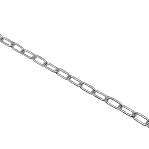 Cadena 3mm por metro Eslabon-26x12mm Cromada