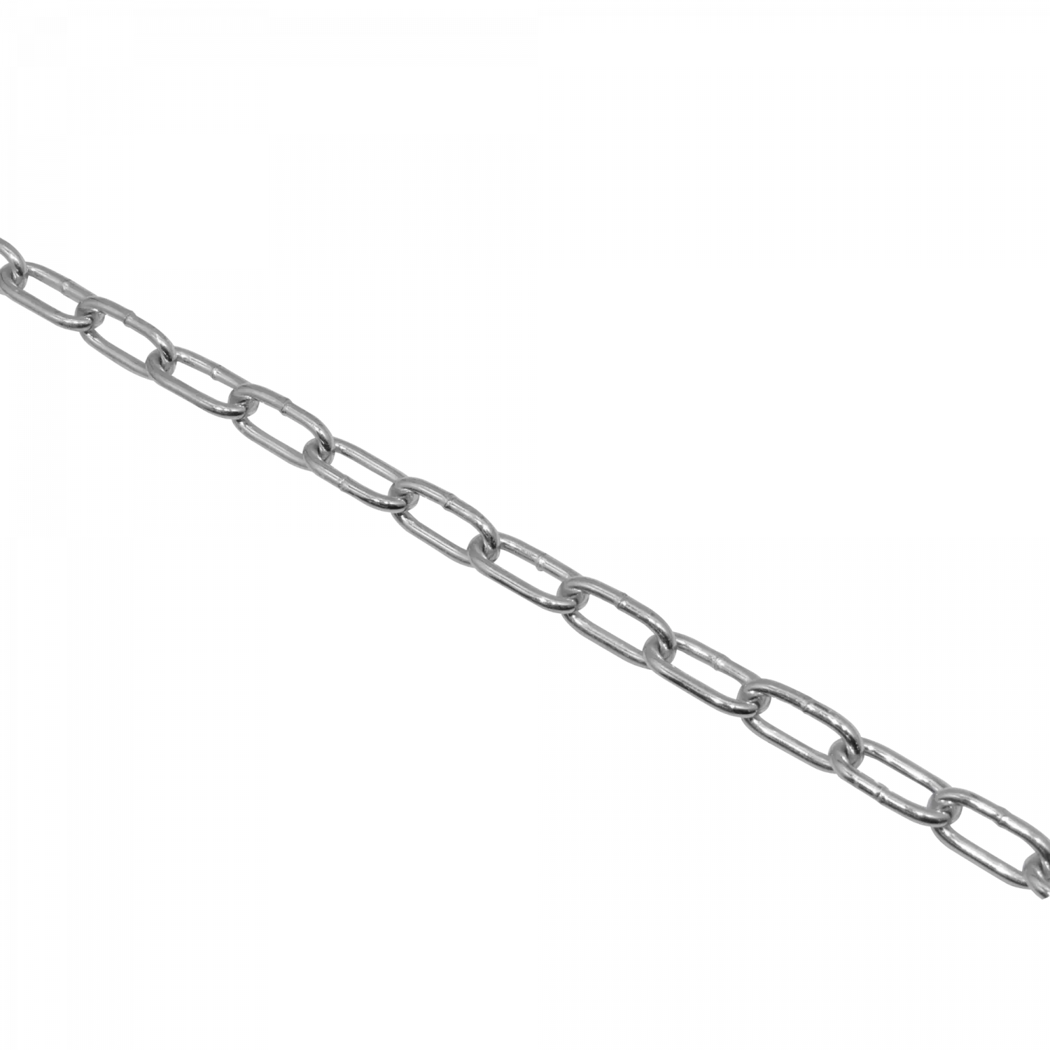 Cadena 3mm por metro Eslabon-26x12mm Cromada 1