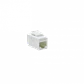 Blanco Cat5e UTP Copla RJ45-RJ45 Keystone Feedthrough - Miniatura 1