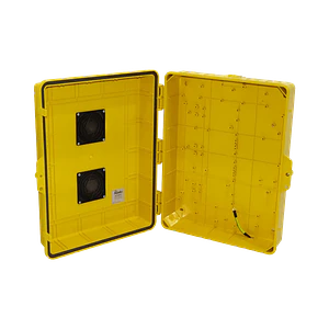 Caja Exterior Ventilada ALTELIX NP171406YV Amarilla 432x355x152mm IP55 NEMA3 PC+ABS