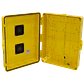 Caja Exterior Ventilada ALTELIX NP171406YV Amarilla 432x355x152mm IP55 NEMA3 PC+ABS - Miniatura 1