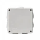 Caja estanca Tibox MTC-1 100x100x50mm blanca IP66 7 conos 4 tornillos - Miniatura 1
