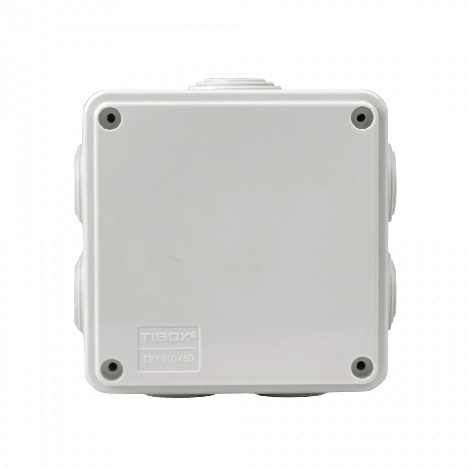 Caja estanca Tibox MTC-1 100x100x50mm blanca IP66 7 conos 4 tornillos 1