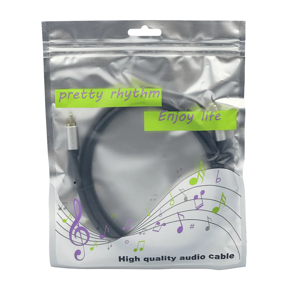 Cable Audio Video 1 RCA Macho a 1 RCA Macho, 1 Metro 1