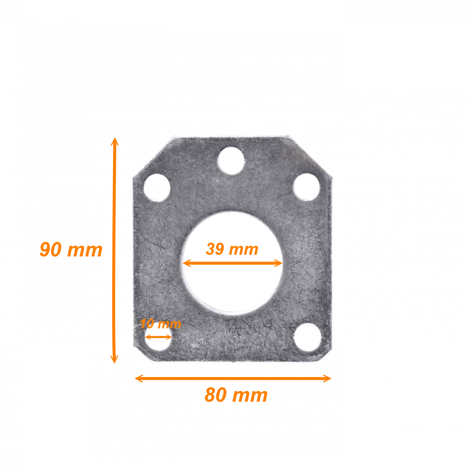 Placa Repuesto LINKMADE MAST-GP38 para Mastil Guy Plate 38mm 1